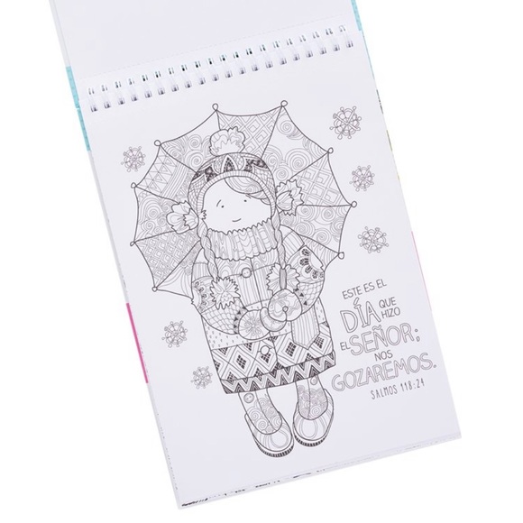 La Palabra en Color Libro De Colorear (The Word in Color, Coloring Book) Spanish - Picture 4 of 6